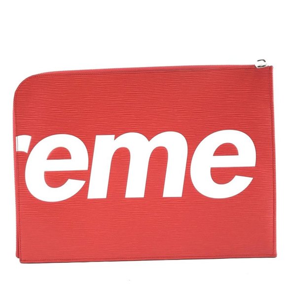 Louis Vuitton x Supreme Portfolio Epi Laptop Bag - Picture 3 of 12